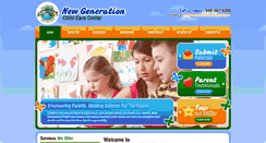 Desktop Screenshot of newgenerationchildcare.com